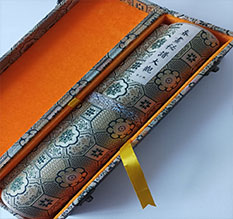 省直辖县级书画装裱案例